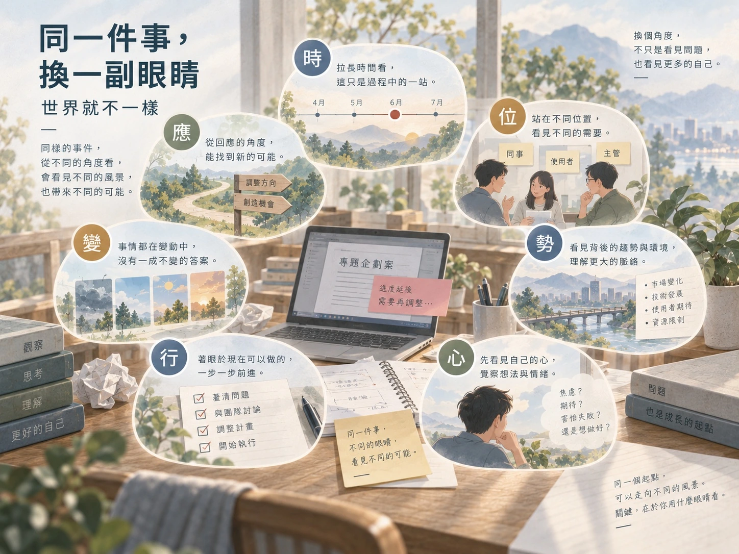 圖4｜同一件事，換一副眼睛，世界就不一樣