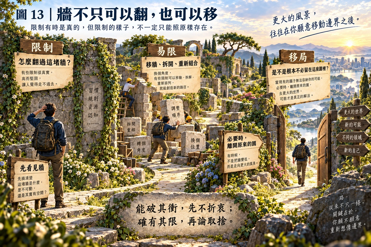 圖13|牆不只可以翻,也可以移