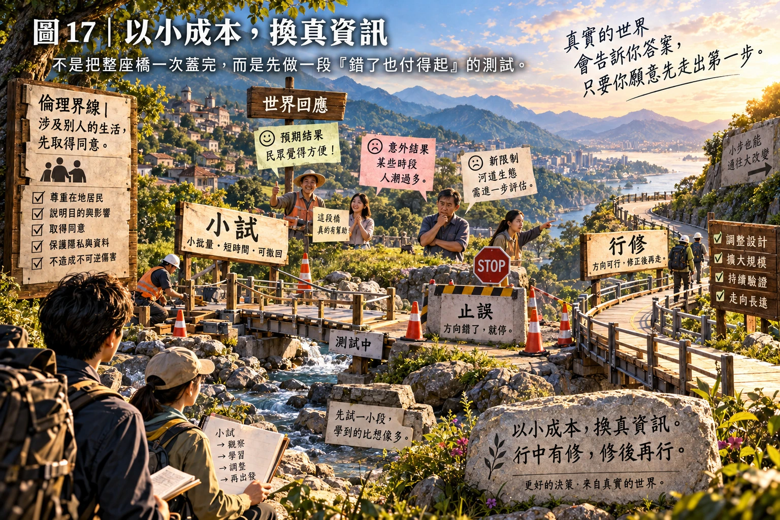 圖17｜以小成本，換真資訊