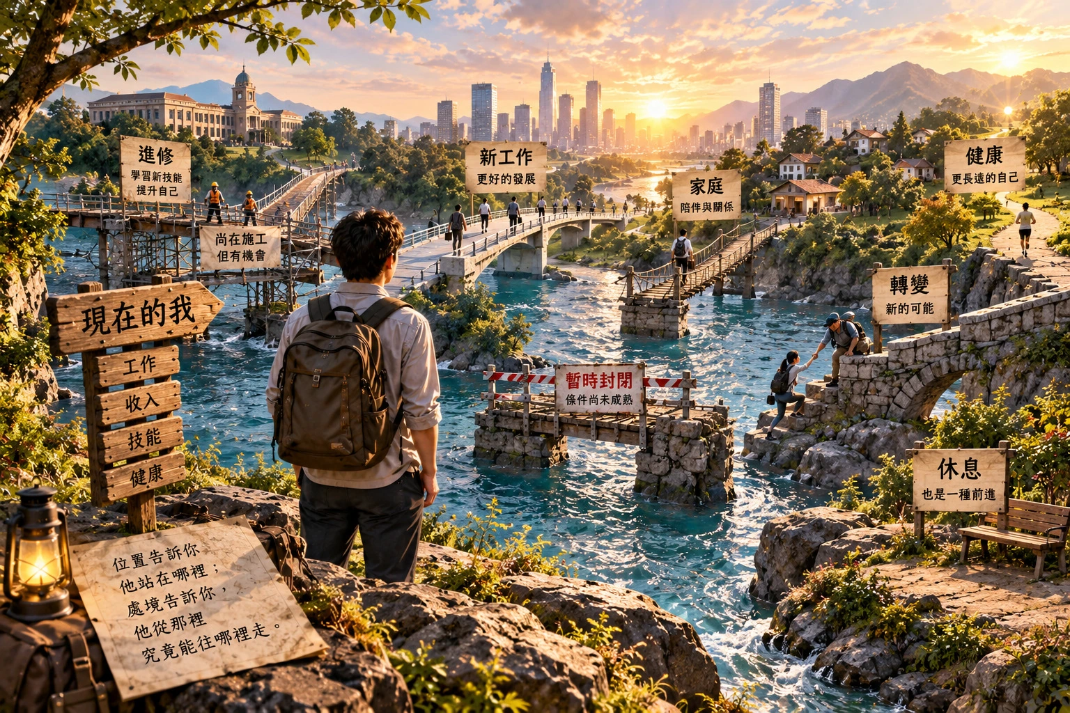 圖31｜有些路不是他不走，是橋還沒接上