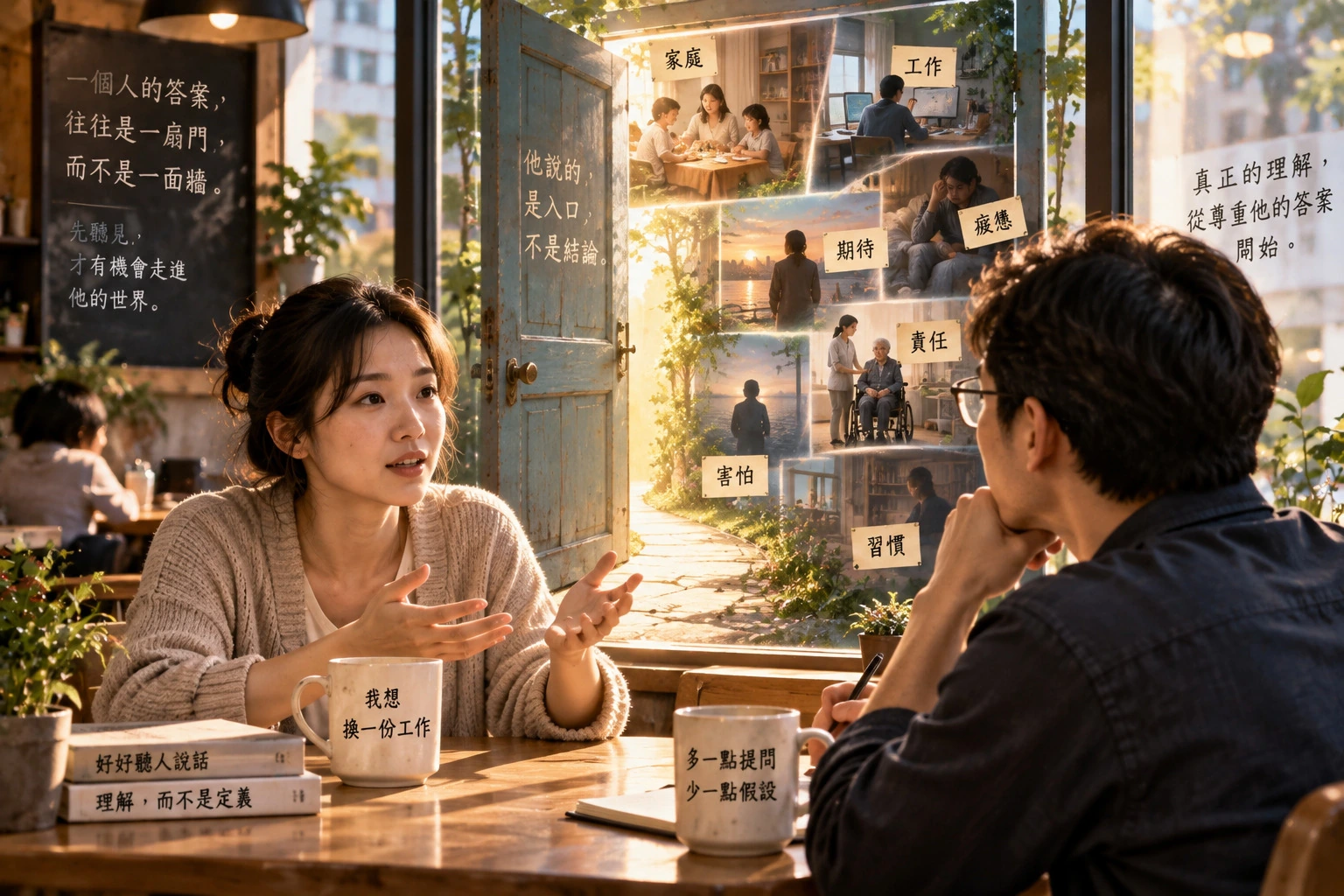 圖32｜他說出口的，是門，不是牆