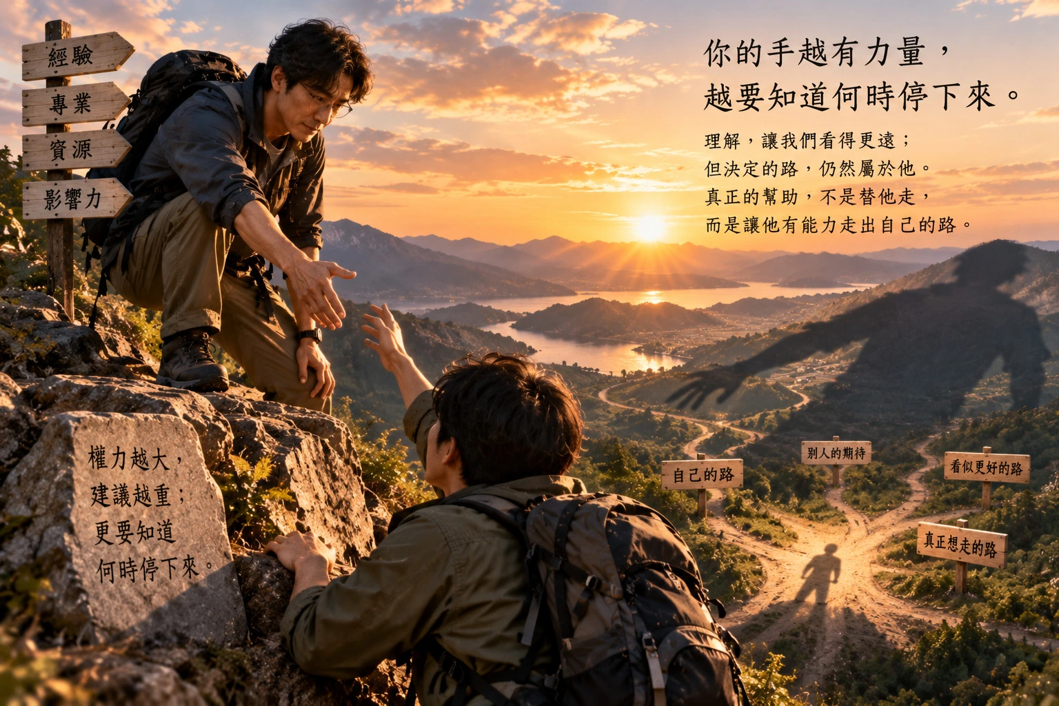 圖37｜你的手越有力量，越要知道何時停下來