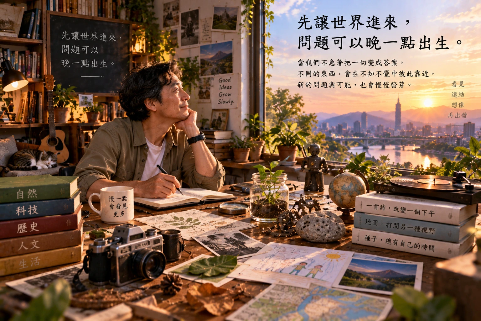 圖47｜先讓世界進來，問題可以晚一點出生
